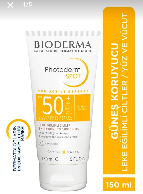 ضد آفتاب ضد لک صورت و بدن SPF50+