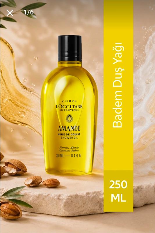 روغن شستشوی بدن بادام لوکسیتان