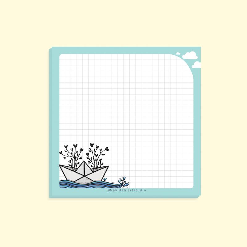 برگه یادداشت دریا