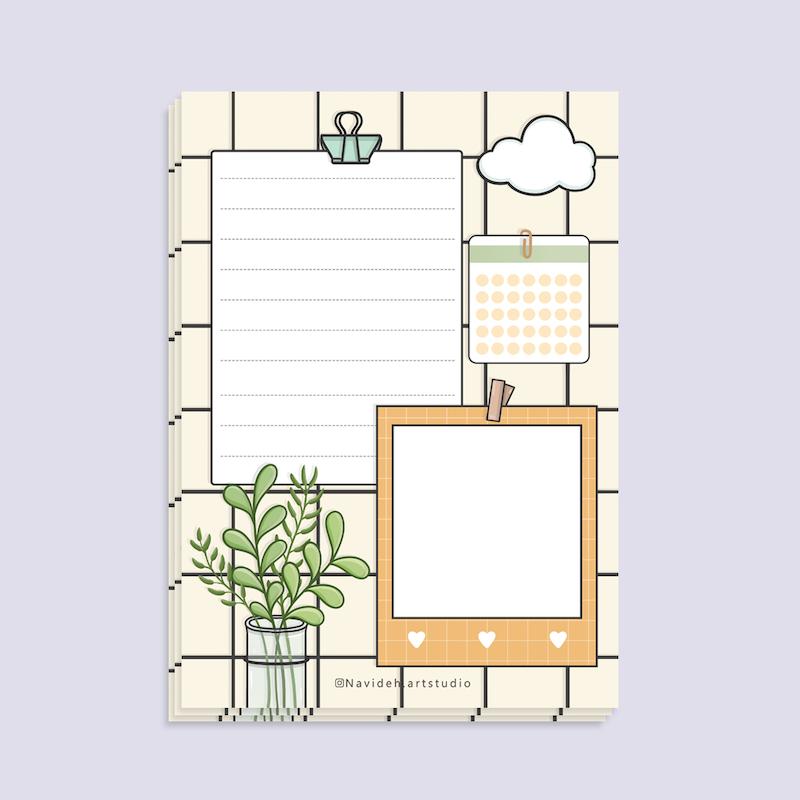 برگه یادداشت برنامه من