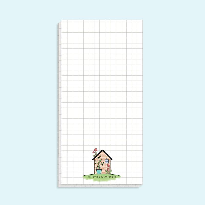 برگه یادداشت خانه شطرنجی