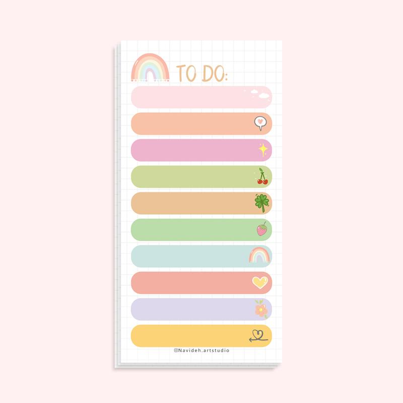 تو دو لیست رنگارنگ