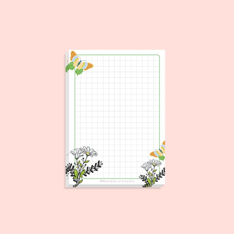 برگه یادداشت پروانه