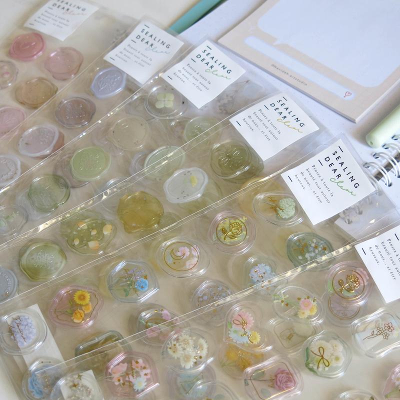 استیکر برجسته مهروموم 