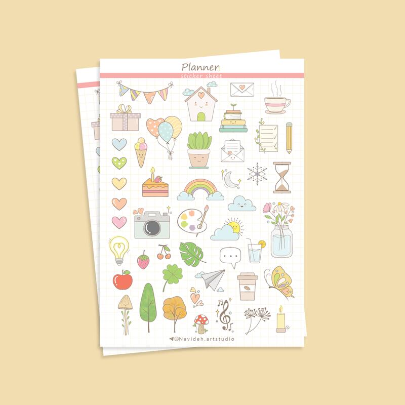 مجموعه استیکر پلنر1