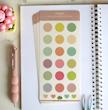 استیکر پالت رنگ Pastel