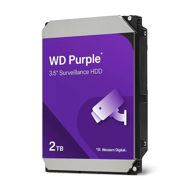 هارددیسک اینترنال وسترن دیجیتال مدل Purple ظرفیت 2 ترابایت (WD22PURZ / WD23PURZ)