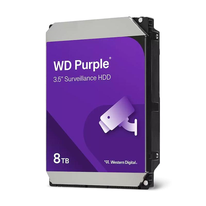 هارددیسک اینترنال وسترن دیجیتال مدل Purple ظرفیت 8 ترابایت (WD84PURZ / WD85PURZ)