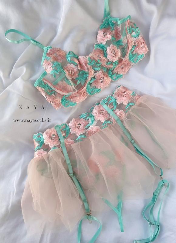 ست فانتزی گل برجسته(کد:۸۴۸)