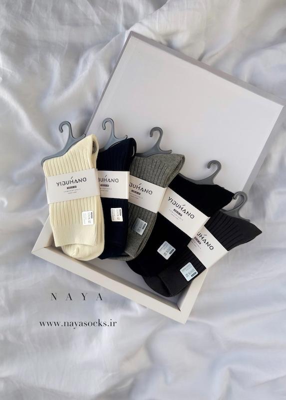 جوراب نیم ساق کبریتی(کد:۷۶۳)