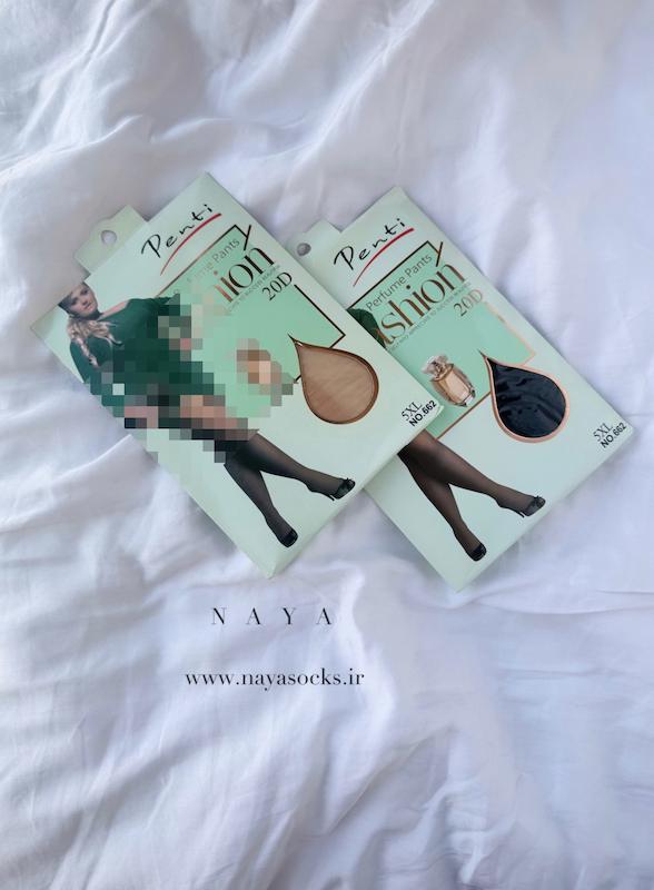 جورابشلواری سایزبزرگ شیشه ای(کد:776)