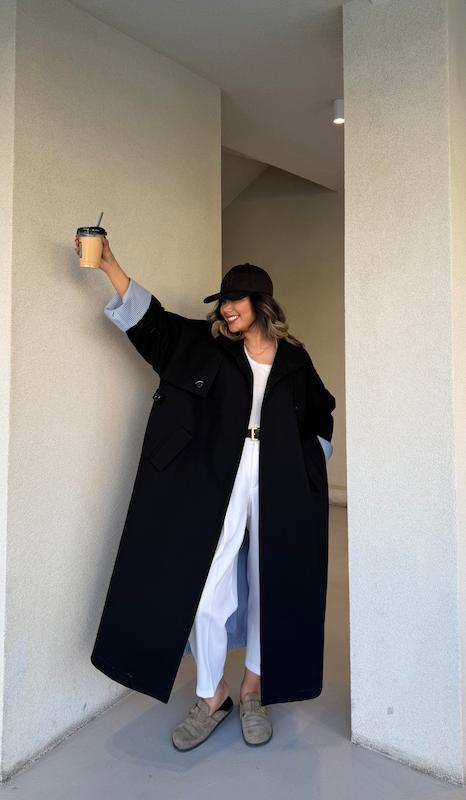 ترنچ کت black