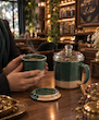 ماگ دمنوش پوشش شیشه ای