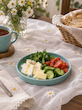 بشقاب لبه دار14cm 