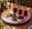 بشقاب لبه دار17cm