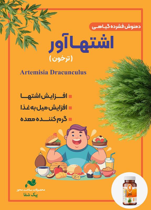 پودر فشرده دمنوش ترخون (اشتها آور)