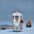 تراول ماگ طرح دماسنج‌دار مدل Coffee (استیل ۳۱۶) 