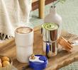 تراول ماگ طرح دماسنج‌دار مدل Coffee (استیل ۳۱۶) 