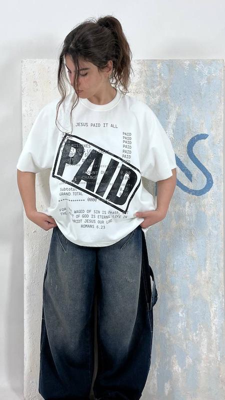 تیشرت آستین وِستی paid