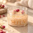 نمای نزدیک کریستال‌های نمک معطر طبیعی نولاکس