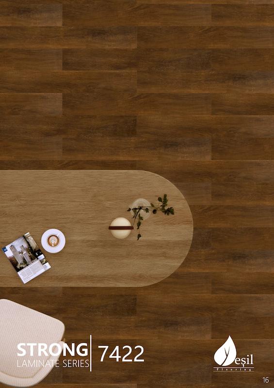 پارکت لمینت یشیل سری استرانگ کد 7423