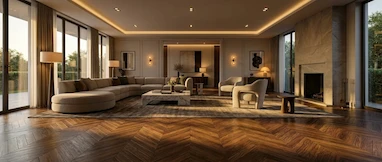 آموزش نصب و اجرای پارکت طرح جناغی | راهنمای جامع زیرسازی تا چیدمان