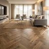 پارکت لمینت گرین لایف جناغی کد Canadian oak