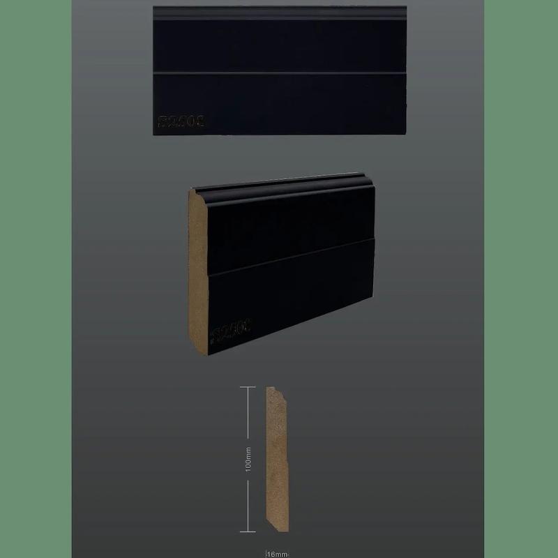 قرنیز ۱۰ سانتی‌متری MDF یشیل سری نئوکلاسیک کد 2508