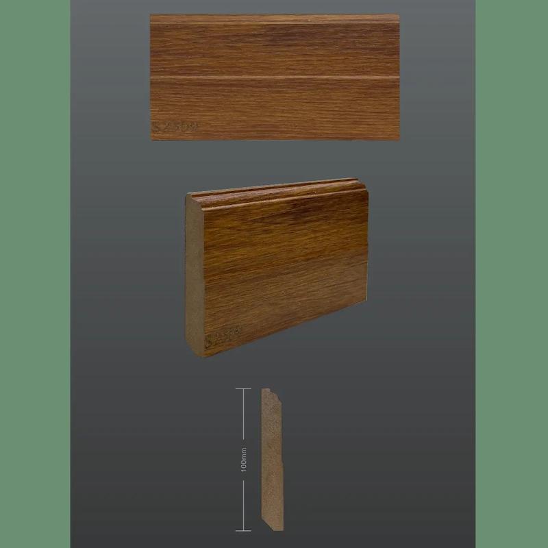 قرنیز ۱۰ سانتی‌متری MDF یشیل سری نئوکلاسیک کد 2509