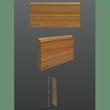 قرنیز ۱۰ سانتی‌متری MDF یشیل سری نئوکلاسیک کد 2510
