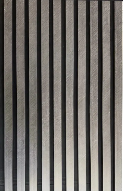 ترمووال اکوستیک تمام pvc اسکرچ خاکستری 730 پشت مشکی
