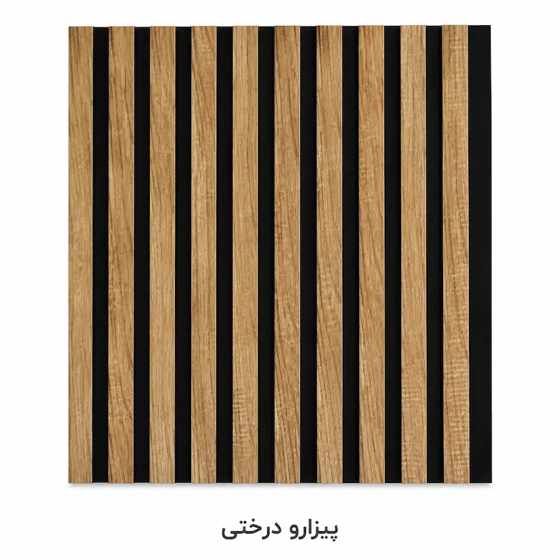 دیوارپوش مدل ترمووال MDF پیزارو درختی