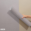 کاغذ دیواری طوسی نقره ای کد 66636