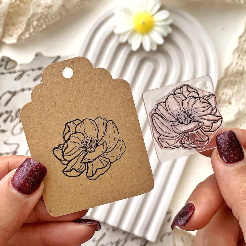 مهر ژلاتینی کد 541 ( گل )