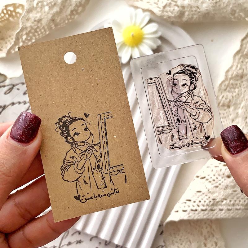 مهر ژلاتینی کد 544 ( نقاشی )