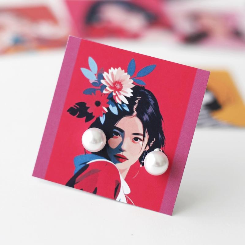 کارت گوشواره کد 566 ( بسته 24 عددی )