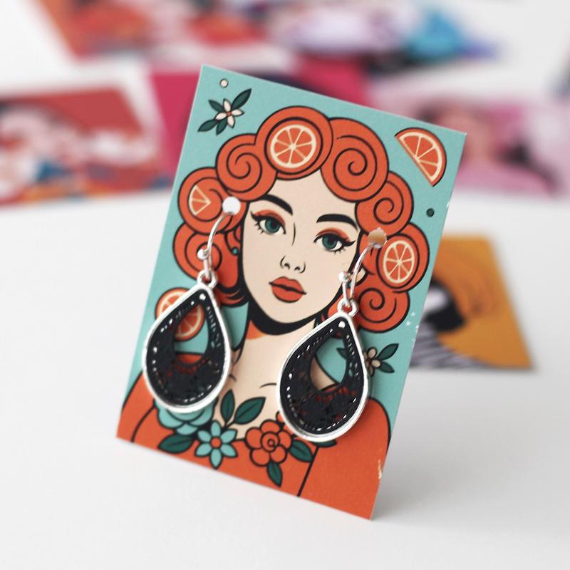 کارت گوشواره کد 567 ( بسته 18 عددی )