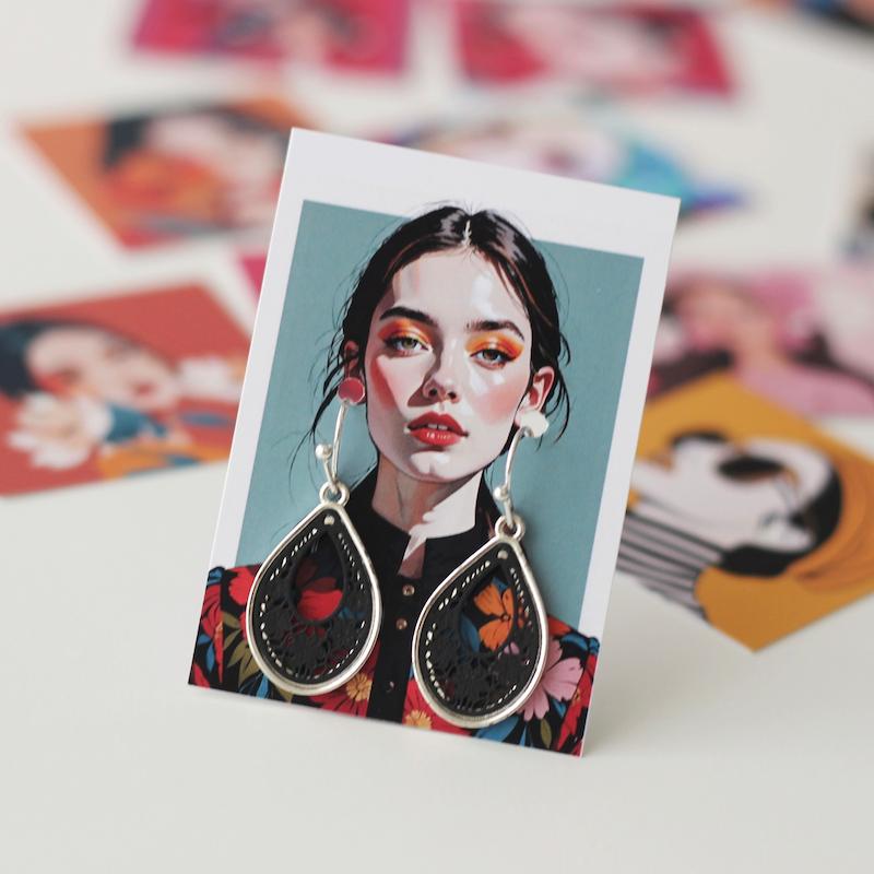 کارت گوشواره کد 570 ( بسته 18 عددی )