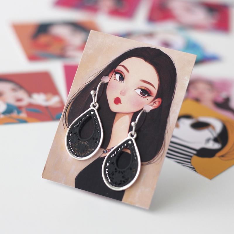 کارت گوشواره کد 572 ( بسته 18 عددی )