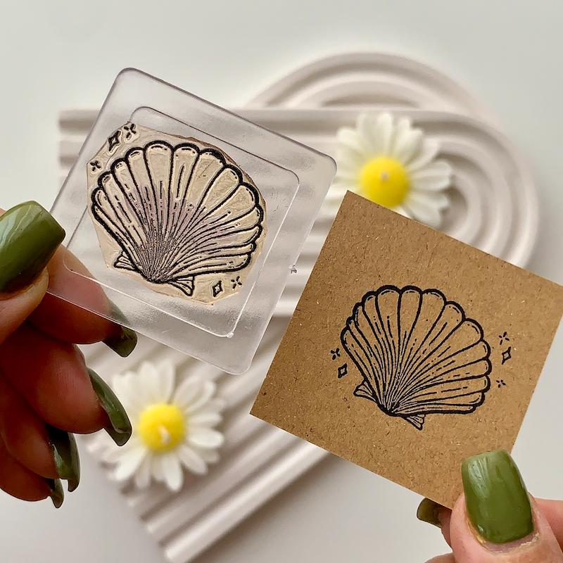 مهر ژلاتینی کد 582 ( صدف دریایی )