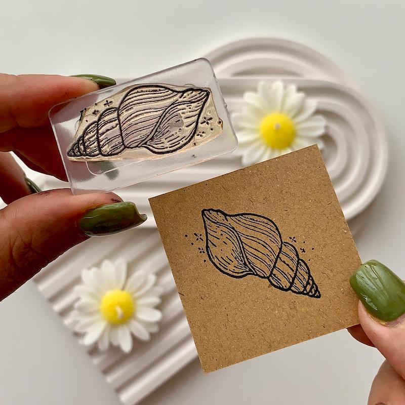 مهر ژلاتینی کد 583 ( حلزون دریایی )