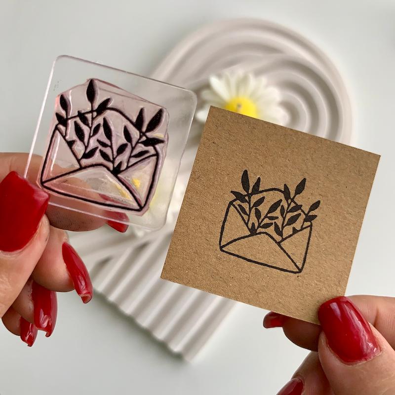 مهر ژلاتینی کد 603 ( پاکت نامه )