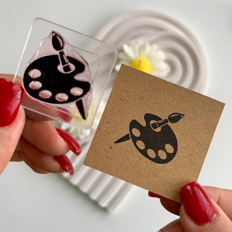 مهر ژلاتینی کد 606 ( پالت نقاشی )