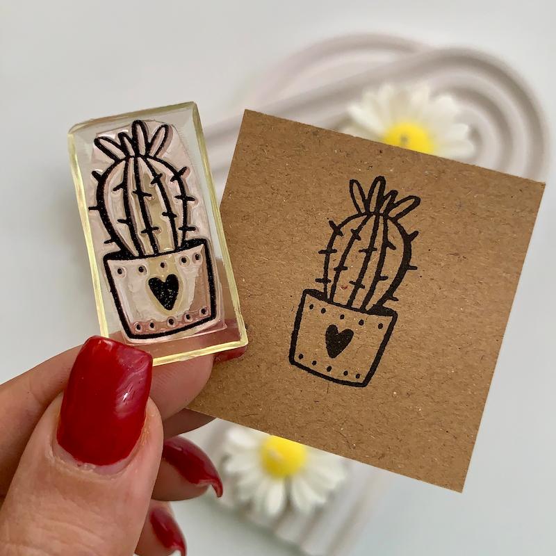 مهر ژلاتینی کد 625 ( کاکتوس )