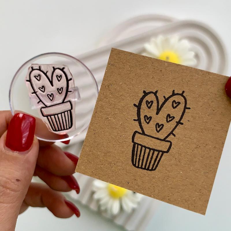 مهر ژلاتینی کد 627 ( کاکتوس )