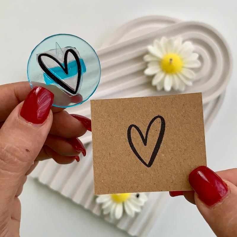 مهر ژلاتینی کد 631 ( قلب )