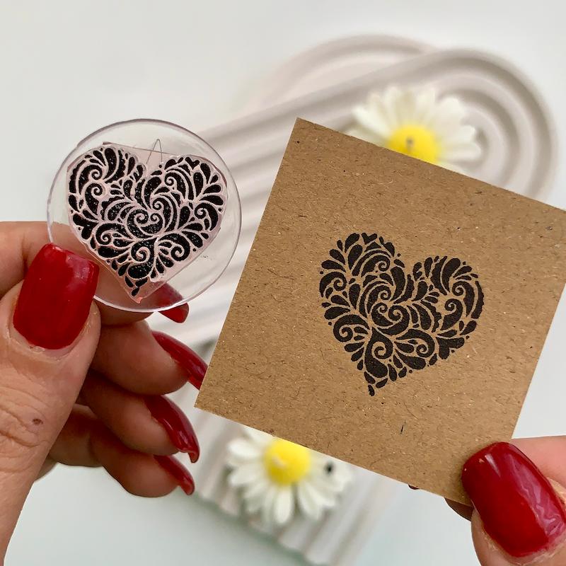 مهر ژلاتینی کد 633 ( قلب )