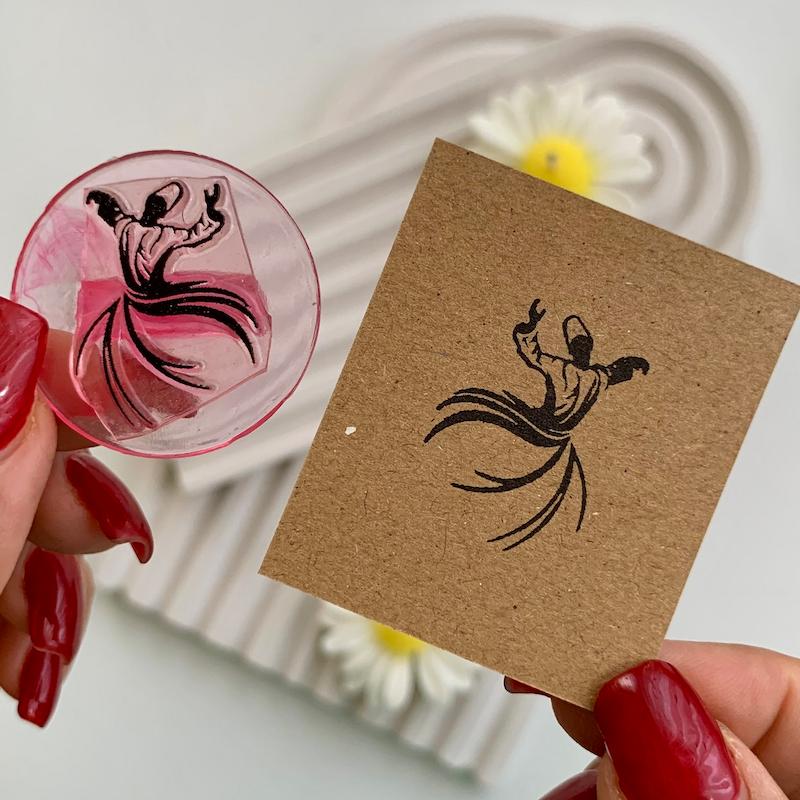 مهر ژلاتینی کد 645 ( رقص سماع )