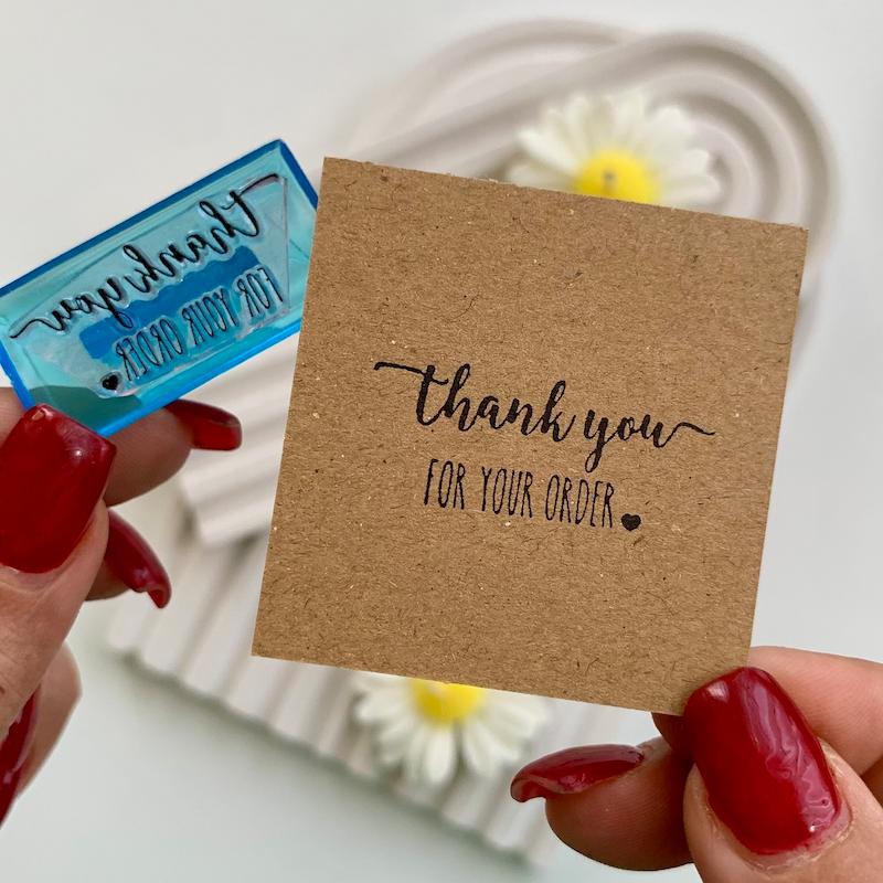 مهر ژلاتینی کد 652 ( thank you )