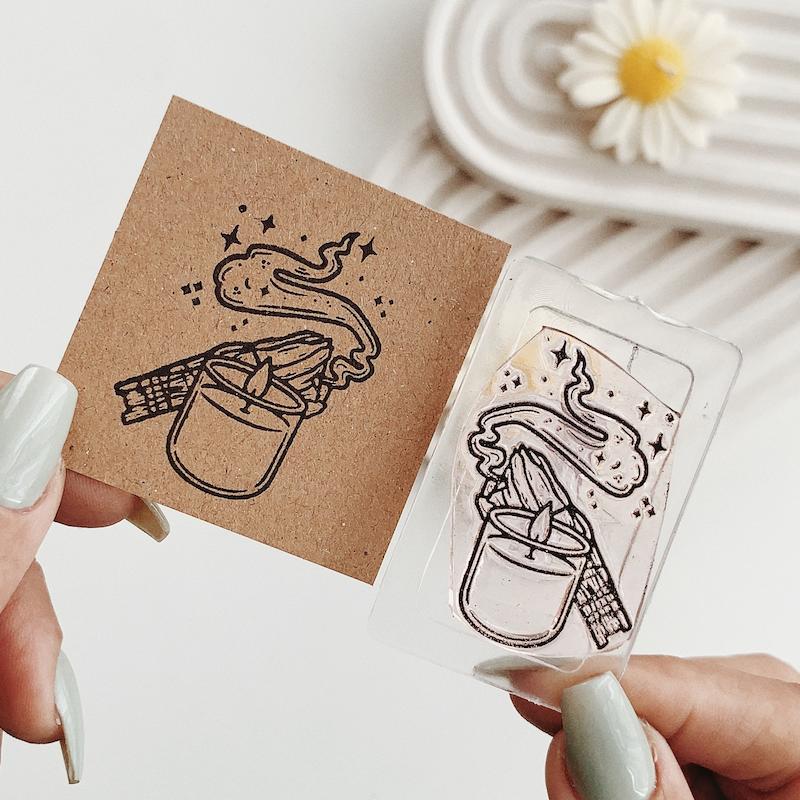 مهر ژلاتینی کد 656 (مهر شمع و اسماج )